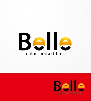 Cezanne (heart)さんのカラーコンタクト「Belle」のロゴ作成への提案