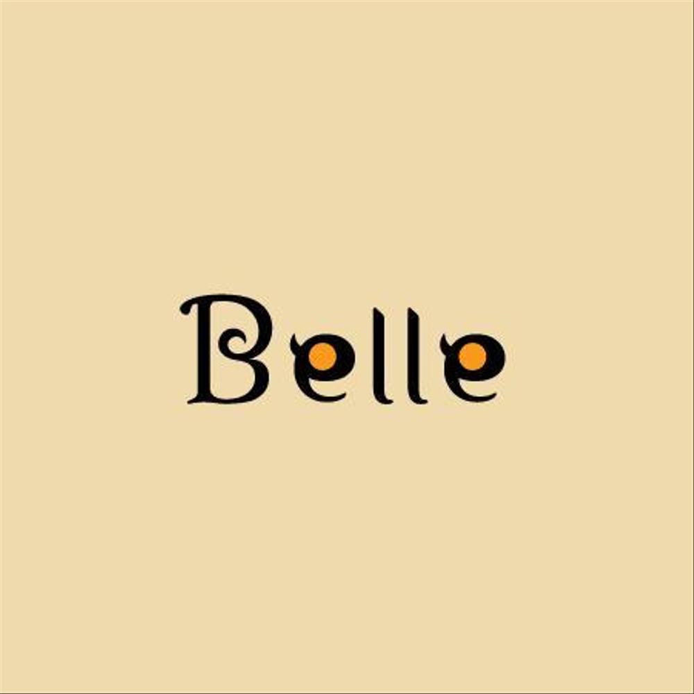 カラーコンタクト「Belle」のロゴ作成