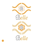 f-1st　(エフ・ファースト) (f1st-123)さんのカラーコンタクト「Belle」のロゴ作成への提案