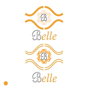 f-1st　(エフ・ファースト) (f1st-123)さんのカラーコンタクト「Belle」のロゴ作成への提案