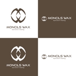 m_flag (matsuyama_hata)さんのワックス脱毛の「MONCILS WAX」のロゴへの提案