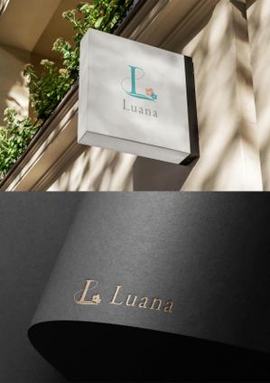 holy245 (holy245)さんのトータルサロン「Luana」のロゴへの提案