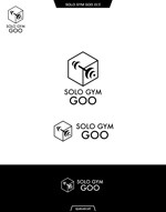 queuecat (queuecat)さんのフィットネスジム「SOLO GYM GOO」のロゴデザインへの提案
