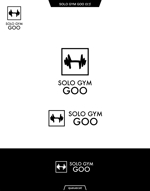 queuecat (queuecat)さんのフィットネスジム「SOLO GYM GOO」のロゴデザインへの提案