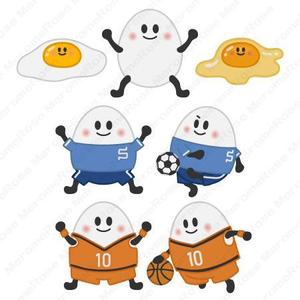 めろめ (MeromeRose)さんの日本スポーツ栄養コンディショニング協会のキャラクターへの提案