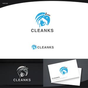 脇　康久 (ワキ ヤスヒサ) (batsdesign)さんの清掃会社のロゴ　【　CLEANKS　】への提案