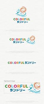 HAND (Handwerksmeister)さんの洗濯代行ランドリー店「 COLORFUL ランドリー 」のロゴへの提案