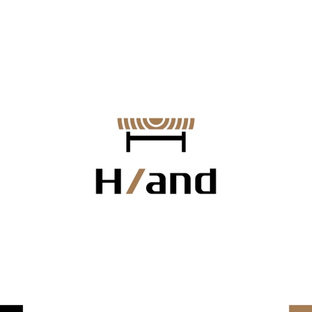 akitaken (akitaken)さんのDIY一枚板家具の会社　「H/and」　のロゴへの提案