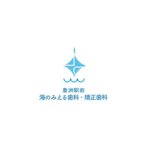 LUCKY2020 (LUCKY2020)さんの歯科医療法人聖礼会「豊洲駅前海のみえる歯科・矯正歯科」のロゴデザインへの提案