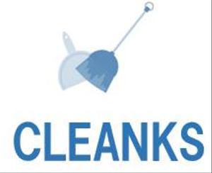 さんの清掃会社のロゴ　【　CLEANKS　】への提案