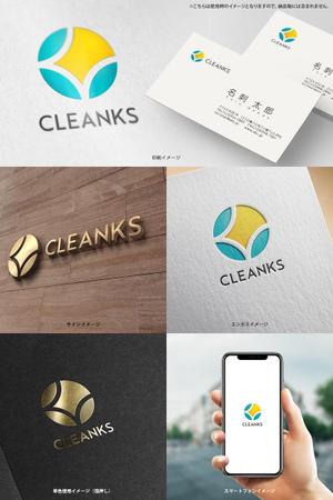 オリジント (Origint)さんの清掃会社のロゴ　【　CLEANKS　】への提案