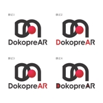 ロゴ研究所 (rogomaru)さんの「Dokopre AR」のロゴ作成（商標登録なし）への提案