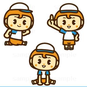 THE_watanabakery (the_watanabakery)さんの体育教室を運営する会社のマスコットキャラへの提案