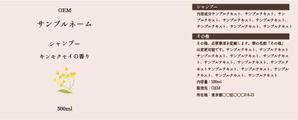 ちなつ ()さんのシャンプー・トリートメントのラベルデザインへの提案