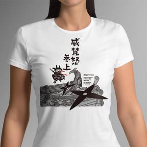 竜の方舟 (ronsunn)さんのパティスリーレドシェーブルのキャラクター、ヤギイボンヌのTシャツデザインへの提案