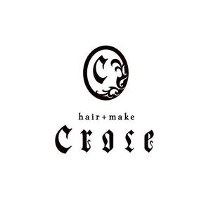 J wonder (J-wonder)さんの美容室「hair+make Croce」のロゴ作成への提案