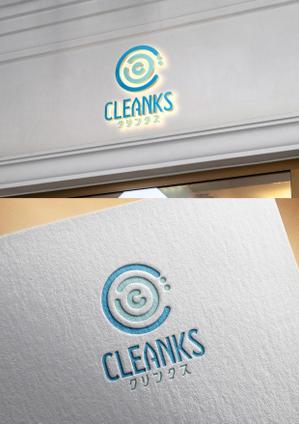 NR design (ryuki_nagata)さんの清掃会社のロゴ　【　CLEANKS　】への提案
