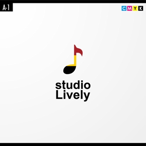 さんの「studioLively」のロゴ作成への提案