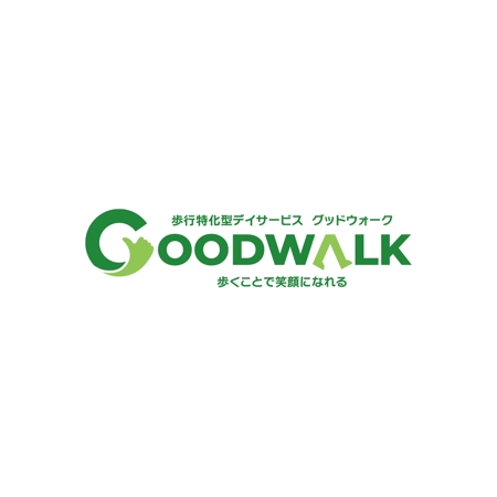 taiyaki (taiyakisan)さんの介護施設（デイサービス）「GOODWALK（グッドウォーク）」のロゴ作成への提案