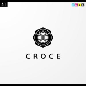 さんの美容室「hair+make Croce」のロゴ作成への提案