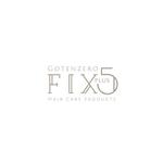 まつもと (momonga_jp)さんの美容室の業務用商品「fix5 plus」の商品ロゴへの提案