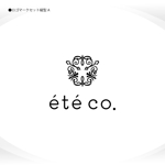 358eiki (tanaka_358_eiki)さんの美容室【été co.(エテコ)】のロゴデザインへの提案