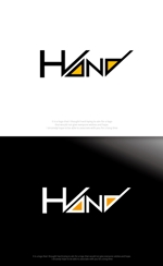 魔法スタジオ (mahou-phot)さんのDIY一枚板家具の会社　「H/and」　のロゴへの提案