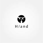 tanaka10 (tanaka10)さんのDIY一枚板家具の会社　「H/and」　のロゴへの提案