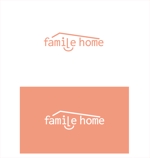 kikujiro (kiku211)さんの住宅会社「famile home」のロゴへの提案