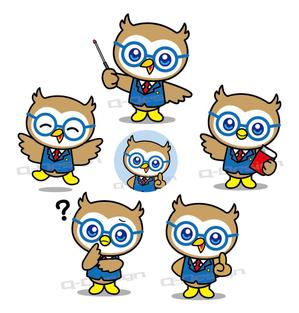 Q-Design (cats-eye)さんの士業事務所の企業キャラクターデザインへの提案
