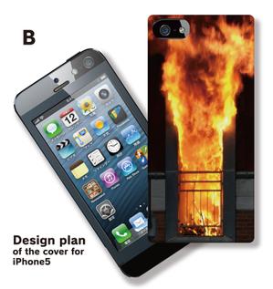Big moon design (big-moon)さんのiPhone５用カバーのデザイン募集②男性用への提案