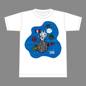竜の方舟 (ronsunn)さんのパティスリーレドシェーブルのキャラクター、ヤギイボンヌのTシャツデザインへの提案