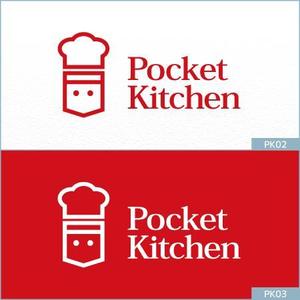 neomasu (neomasu)さんの「Pocket Kitchen」のロゴ作成への提案