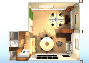 ohistar12 (ohistar12)さんのオフィスのインテリアデザイン募集への提案