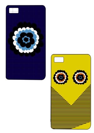 KMデジタルデザイナー (hamuhamu)さんのiPhone５用カバーのデザイン募集③サイケ・ノンジャンル柄への提案