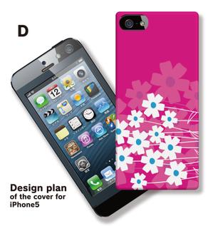 Big moon design (big-moon)さんのiPhone５用カバーのデザイン募集①女性用への提案