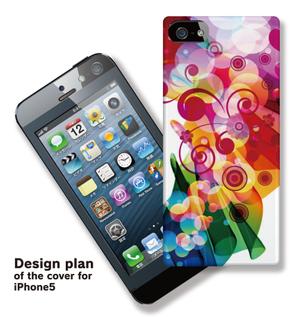 Big moon design (big-moon)さんのiPhone５用カバーのデザイン募集③サイケ・ノンジャンル柄への提案