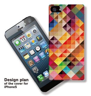 Big moon design (big-moon)さんのiPhone５用カバーのデザイン募集③サイケ・ノンジャンル柄への提案