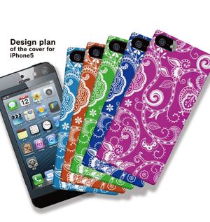 Big moon design (big-moon)さんのiPhone５用カバーのデザイン募集③サイケ・ノンジャンル柄への提案
