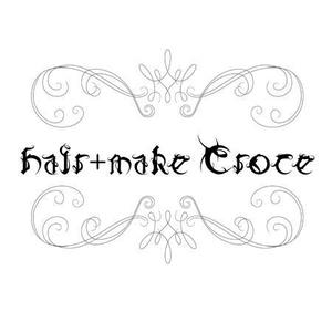 JUKEROCKSさんの美容室「hair+make Croce」のロゴ作成への提案
