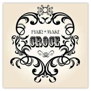 d:tOsh (Hapio)さんの美容室「hair+make Croce」のロゴ作成への提案