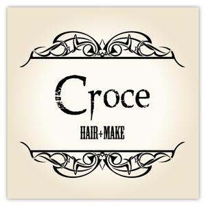 d:tOsh (Hapio)さんの美容室「hair+make Croce」のロゴ作成への提案