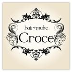 d:tOsh (Hapio)さんの美容室「hair+make Croce」のロゴ作成への提案