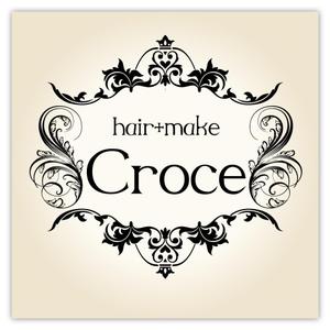 d:tOsh (Hapio)さんの美容室「hair+make Croce」のロゴ作成への提案