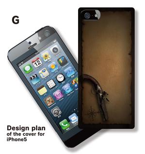 Big moon design (big-moon)さんのiPhone５用カバーのデザイン募集②男性用への提案