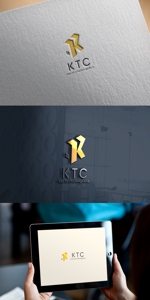 カワシーデザイン (cc110)さんの建設会社　「KTC」のロゴへの提案