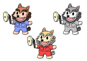 お絵描きカーネル (colonel-design-offic)さんの狛犬　キャラクターへの提案