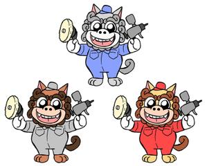 お絵描きカーネル (colonel-design-offic)さんの狛犬　キャラクターへの提案