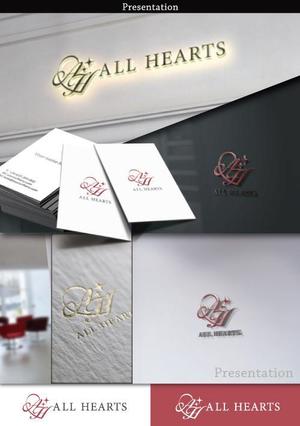VNFdesign (late_design)さんの株式会社『ALL　HEARTS』　のロゴ作成への提案