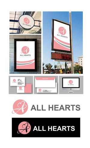 K-J (king_j)さんの株式会社『ALL　HEARTS』　のロゴ作成への提案
